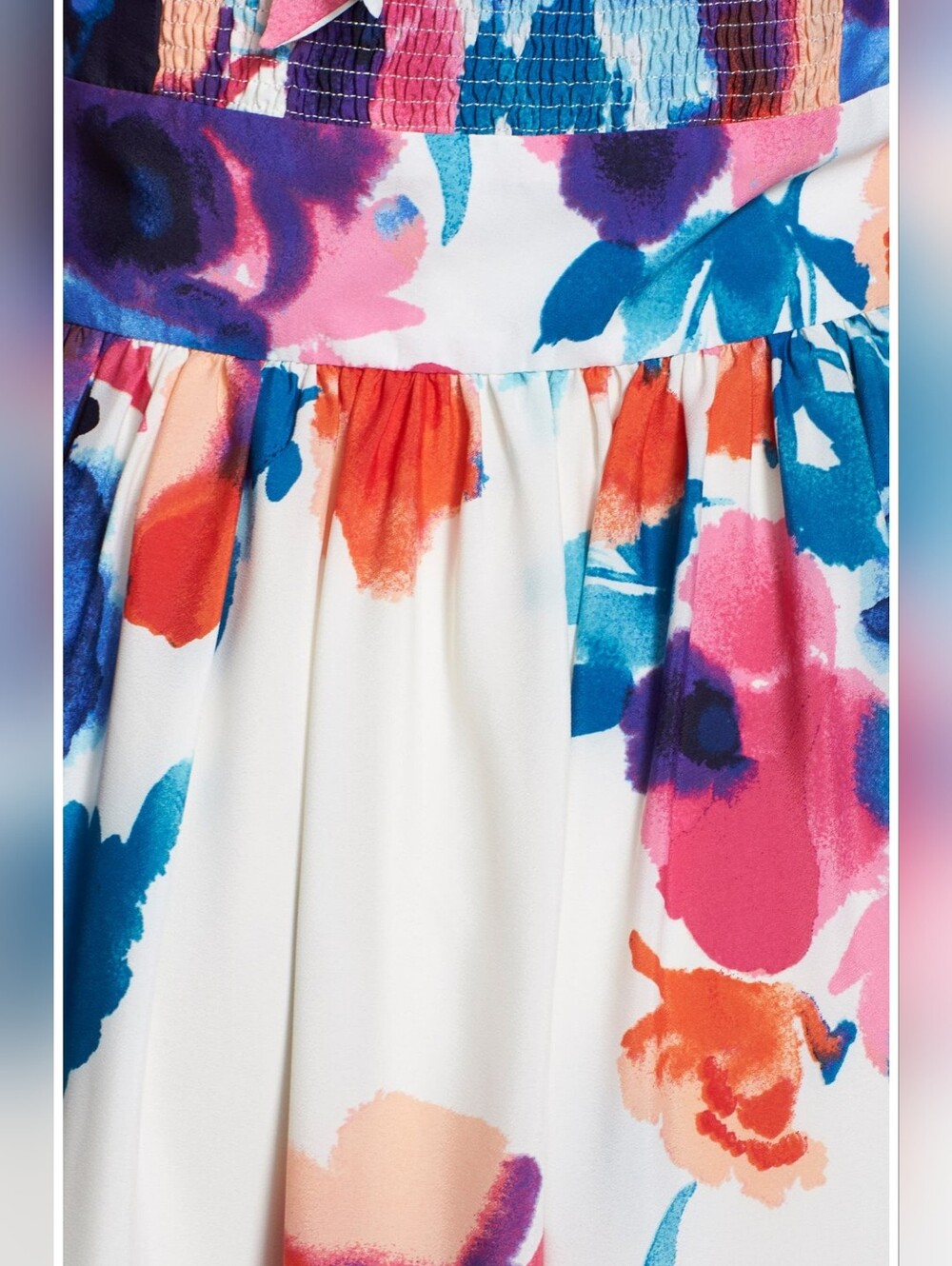 Eliza J Watercolor Floral Print Halter Maxi Dress Womens Size 6 - Picture 6 of 13